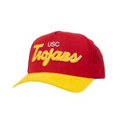 USC Trojans Cardinal and Gold May Flowers Snapback Adjustable Hat